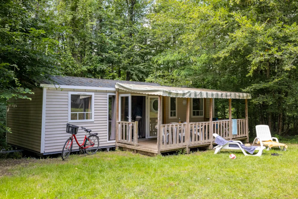 Location - Mobil-Home - 2 Chambres - 2 Salles De Bain - Premium - - Castel Camping Parc de Fierbois