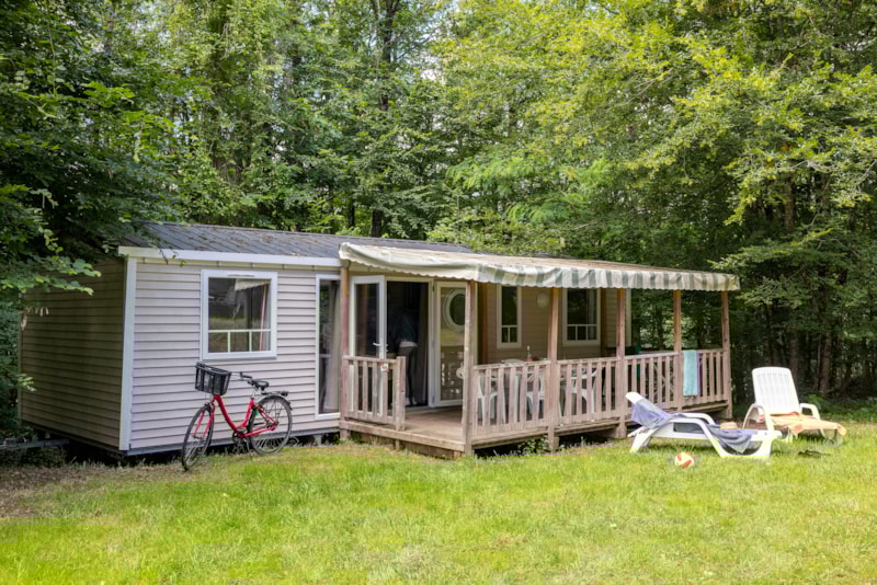Stacaravan 'Premium' - 40m² - 2 slaapkamers - 2 badkamers
