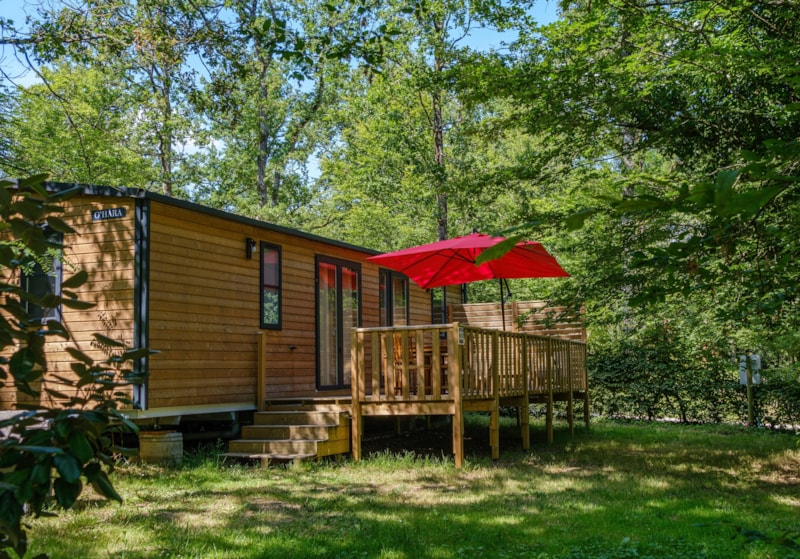 Stacaravan 'Premium' - 40m² - 3 slaapkamers - 2 badkamers
