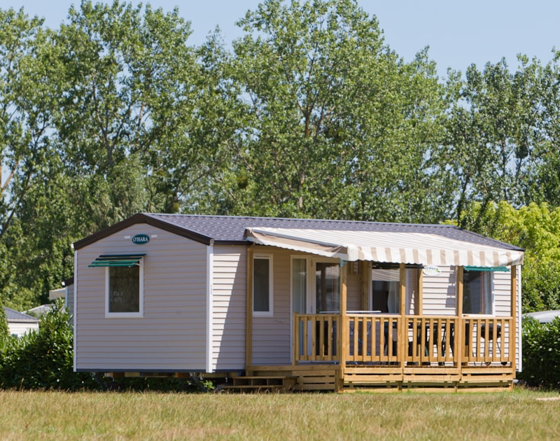 Stacaravan 'Classic' - 33m² - 3 slaapkamers - 1 badkamer