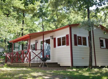 Mietunterkunft - Hütte - 2 Schlafzimmer - 1 Badezimmer - Classique - Castel Camping Parc de Fierbois