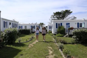 Mietunterkunft - Mobile Home Komfort (24M²) Montag / Montag - CAMPING DES ABERS