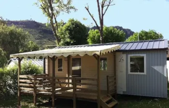 Mietunterkunft - Résidence Louisiane Oakley 27M² - Camping Le Jardin des Cévennes