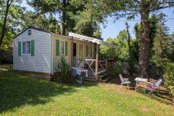 Mietunterkunft - Mobilheim Bikini 22M² - Camping Le Jardin des Cévennes