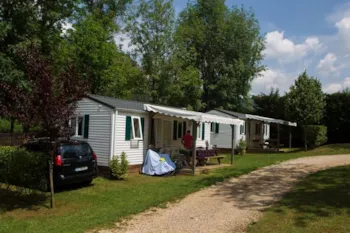 Mietunterkunft - Mobilheim Bermudes 30M² - Camping Le Jardin des Cévennes