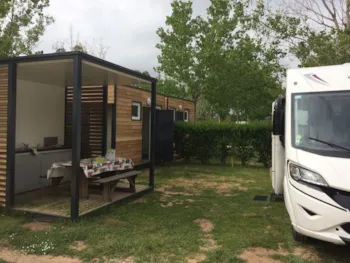 Stellplatz - Forfait Premium (Cuisine Privative Sur La Parcelle) - Camping Neptune