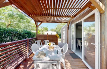 Mietunterkunft - Mobil-Home Prémium 34M² (2 Ch Et 2 S De B) - Camping Neptune