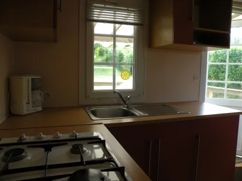 Accommodation - Mobilhome Cottage 24M² - image n°5 - Camping Bel'époque du Pilat