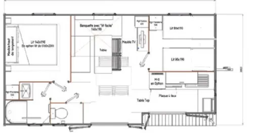 Accommodation - Mobilhome Declik  28 M² - image n°4 - Camping Bel'époque du Pilat