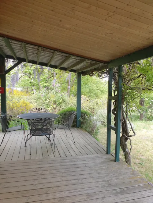 Accommodation - Chalet Nature - image n°4 - Camping Bel'époque du Pilat