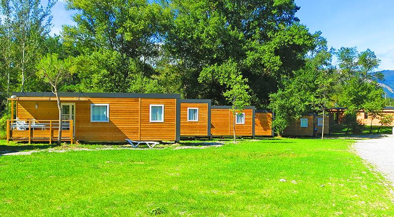 Location - Loft Confort 32M² - Climatisation - Tv - Camping Koawa Le Lac Bleu