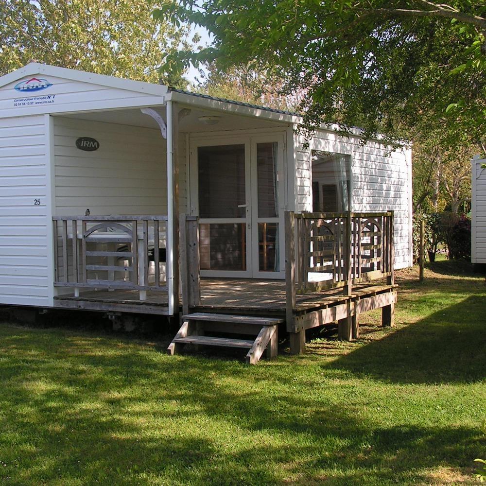 Mietunterkunft - Pavillon Classic, 30M² - Tv - Klimaanlage - Camping le Lac Bleu