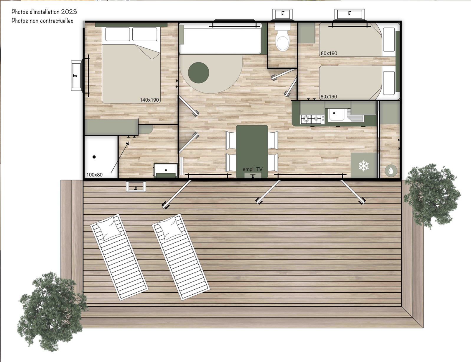 New Family Bdl 29M² Clim Tv New Family Bdl 29M² Clim Tv