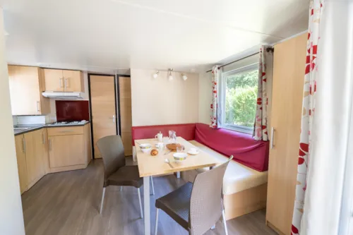 Accommodation - Mobile Home Ciela Confort Compact - 2 Bedrooms - image n°2 - Camping Le Lac Bleu