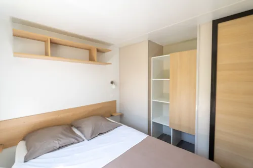 Accommodation - Mobile Home Ciela Confort Compact - 2 Bedrooms - image n°4 - Camping Le Lac Bleu
