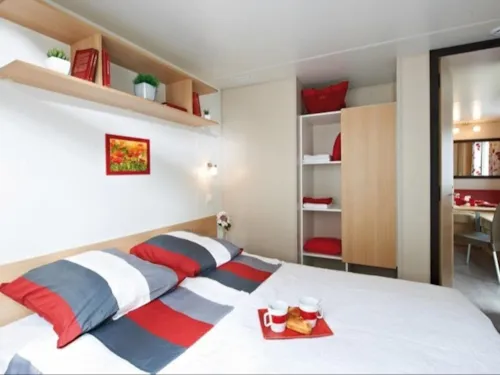 Accommodation - Mobile Home Ciela Confort Compact - 3 Bedrooms - image n°5 - Camping Le Lac Bleu