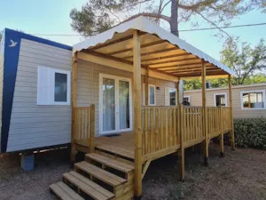 Locatif - Mobile home Ciela Confort Compact - 3 bedrooms - Camping Le Lac Bleu