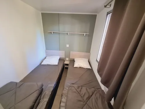 Accommodation - Mobile Home Ciela Confort Compact - 3 Bedrooms - image n°5 - Camping Le Lac Bleu