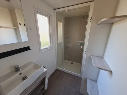 Accommodation - Mobile Home Ciela Confort Compact - 3 Bedrooms - image n°6 - Camping Le Lac Bleu