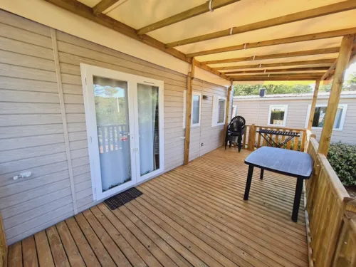 Accommodation - Mobile Home Ciela Confort Compact - 3 Bedrooms - image n°2 - Camping Le Lac Bleu