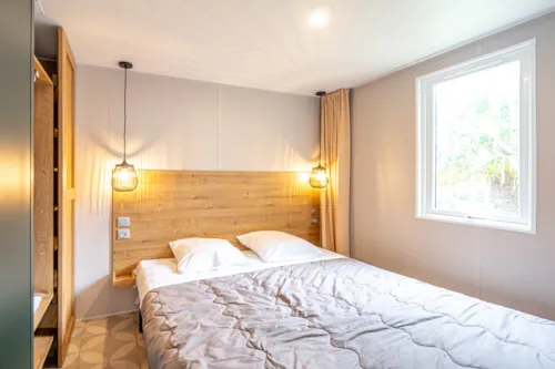 Accommodation - Mobil Home Ciela Privilège - 3 Bedrooms - Dishwasher, Barbecue - image n°5 - Camping Le Lac Bleu