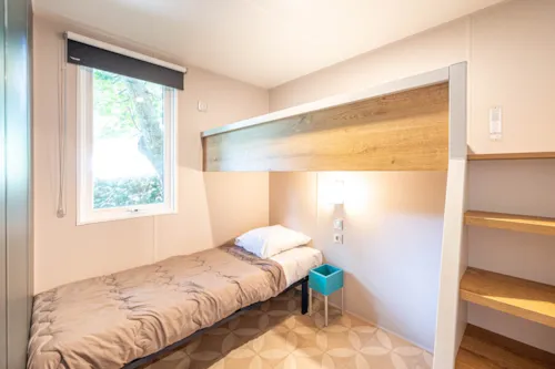 Accommodation - Mobil Home Ciela Privilège - 3 Bedrooms - Dishwasher, Barbecue - image n°7 - Camping Le Lac Bleu