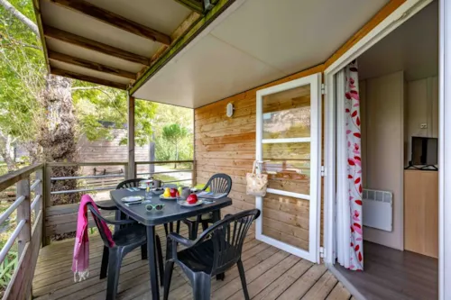 Accommodation - Mobile Home Ciela Confort Compact - 3 Bedrooms - image n°2 - Camping Le Lac Bleu