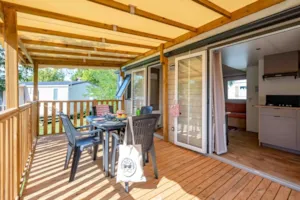 Locatif - Mobile home Ciela Confort - 2 bedrooms - Camping Le Lac Bleu