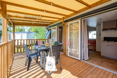 Accommodation - Mobile Home Ciela Confort - 2 Bedrooms - image n°1 - Camping Le Lac Bleu