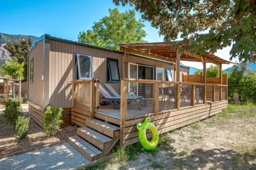 Accommodation - New - Mobil Home Ciela Privilège - 4 Bedrooms - 2 Bathrooms - Dishwasher, Barbecue - image n°1 - Camping Le Lac Bleu