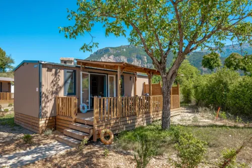 Accommodation - Mobil Home Ciela Privilège - 3 Bedrooms - Dishwasher, Barbecue - image n°1 - Camping Le Lac Bleu