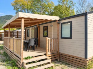Locatif - Mobilheim Ciela Confort – 3 Schlafzimmer – Seeblick - Camping Le Lac Bleu
