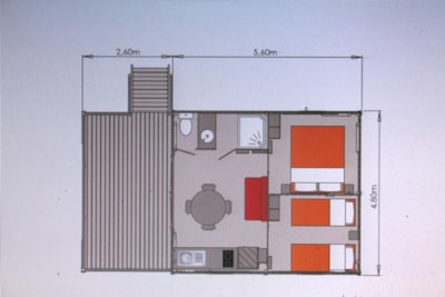 Lodge Africa on stilts 39 m² - Sunday