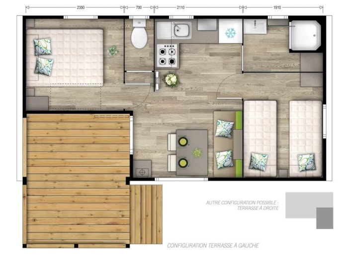 S-Mobil Home Malaga C 23 M²