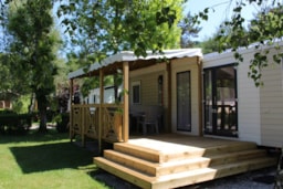 Accommodation - Mobile-Home Santafé Suite 34M2 - Camping Le Moulin de Serre