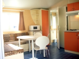Accommodation - S-Mobile-Home Océane 27 M² - 2 Bedrooms - Camping Le Moulin de Serre
