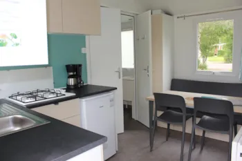 Huuraccommodatie(s) - Stacaravan Super Venus - 22 M² - Maandag - Camping Le Moulin de Serre