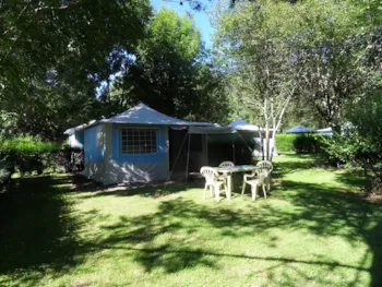 Huuraccommodatie(s) - Bungalow Tent Lagune 16 M² - 2 Slaapkamers - Zonder Sanitair - Maandag - Camping Le Moulin de Serre