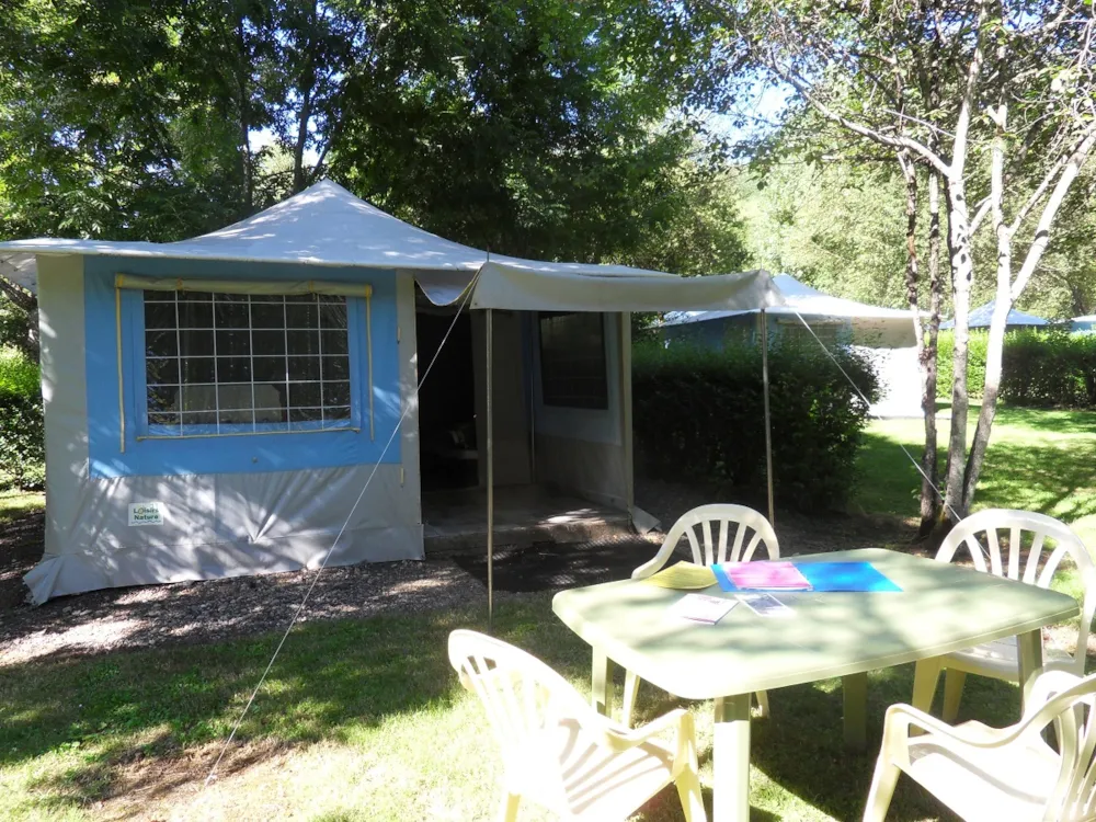 Accommodation - Canvas Bungalow Lagune 16 M² - Without Toilet Blocks - Sunday - Camping Le Moulin de Serre