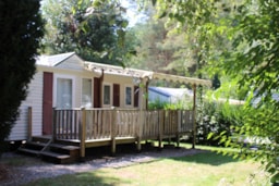 Accommodation - Mobile-Home Tamaris 32 M² - 3 Bedrooms - Camping Le Moulin de Serre