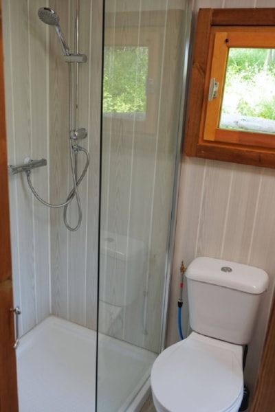 Caba'tente Lodge 25 m² - 2 bedrooms - with toilet block - Sunday