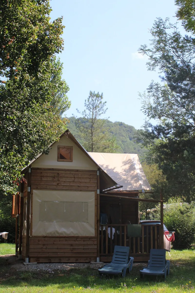 D-Caba'tente Lodge 25 M² - 2 Chambres Avec Sanitaires