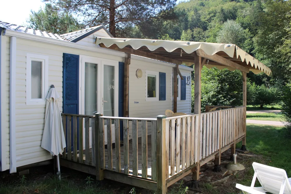 Accommodation - Mobile-Home Océane 27 M² - Monday - Camping Le Moulin de Serre