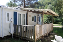 Huuraccommodatie(s) - L-Stacaravan Océane - 27M² - 2 Slaapkamers - Camping Le Moulin de Serre