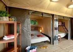 Canvas bungalow Lagune 16 m² - without toilet blocks - Saturday