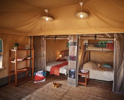 Canvas bungalow Lagune 16 m² - without toilet blocks - Saturday