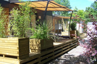 Air-conditioned Mobil-Home Taos 5ppl - Saturday to Saturday - July/August
