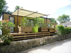 Locatif - Klimatisiertes Mobilheim Taos SPA - Domaine des Chênes