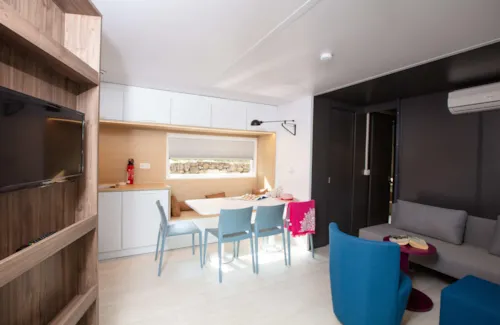 Accommodation - Air-Conditioned Mobil-Home Taos Tribe Spa - image n°6 - Domaine des Chênes