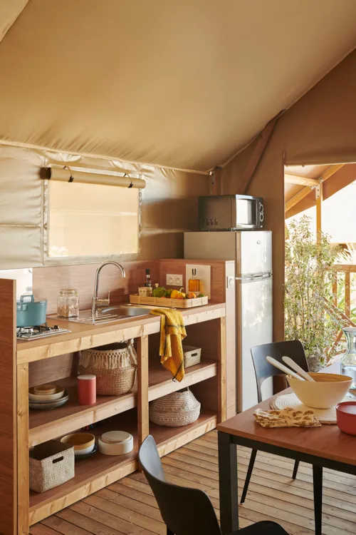 Mietunterkunft - Eco-Zelt Premium - image n°2 - Domaine des Chênes